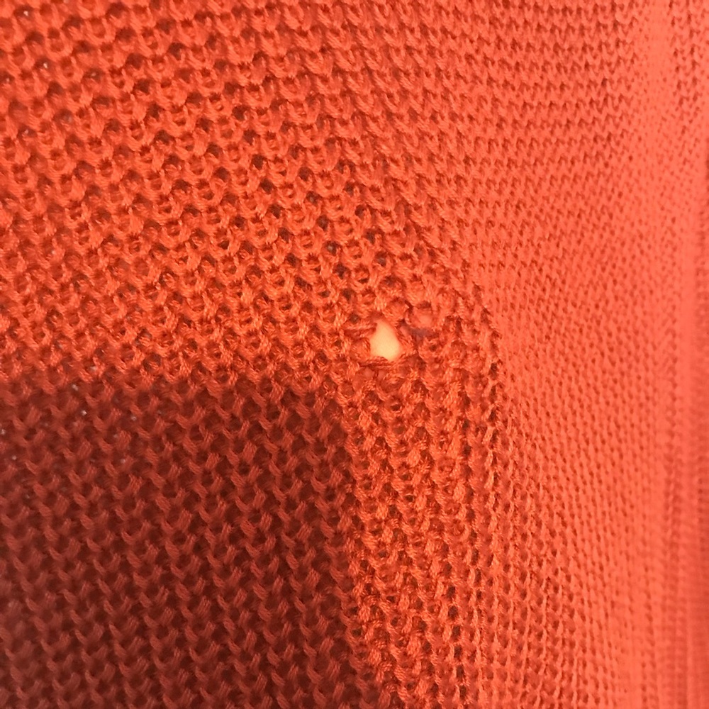 Rust Colored Sweater - Picture 2 of 4